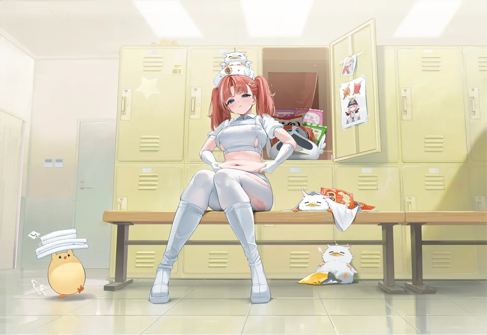 Azur Lane · anime girls · whole body · frontal view