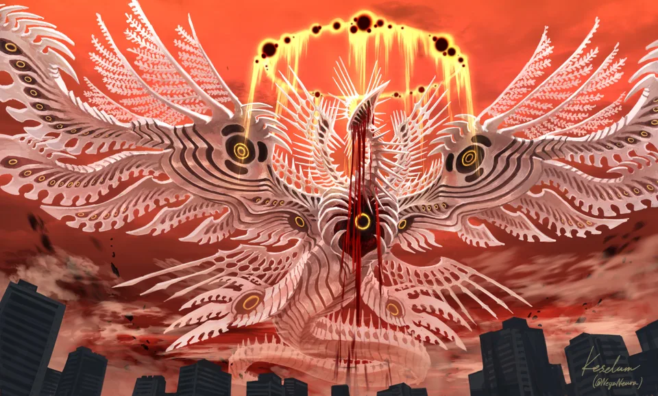 NegaNeura · Pixiv · city · sky