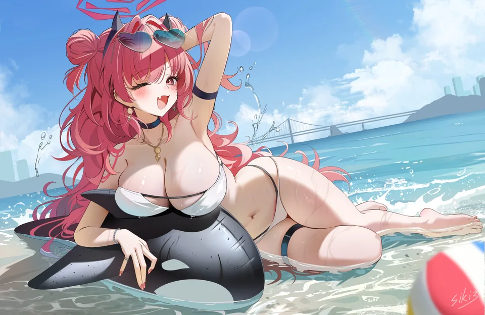 anime girls · Blue Archive · Kirara (Blue Archive) · armpits