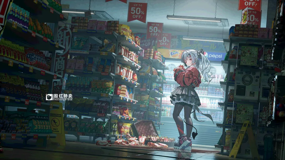 Neverness To Everness · Lacrimosa (Neverness To Everness) · anime girls · white hair