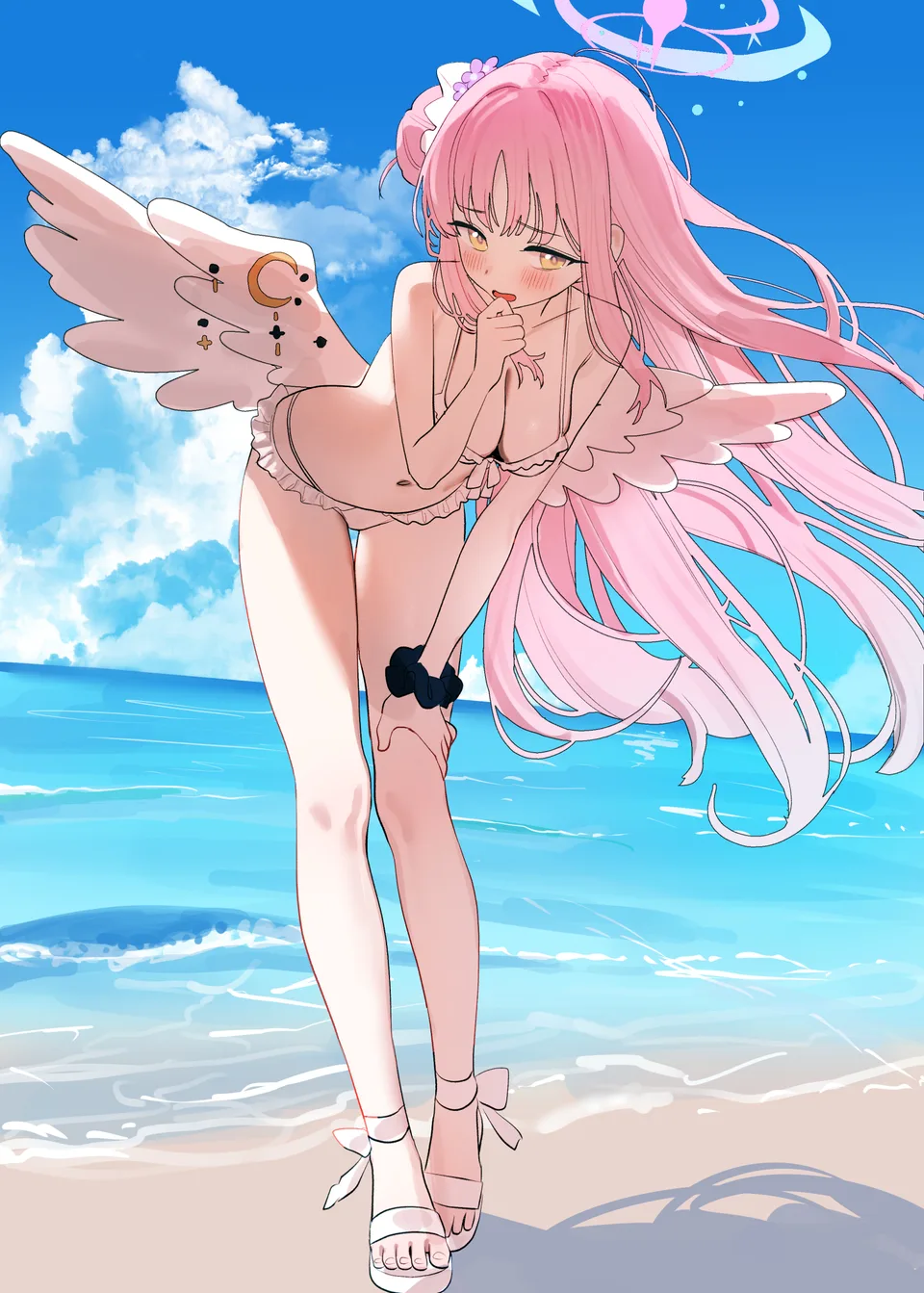 Misono Mika · Blue Archive · swimwear · subachi