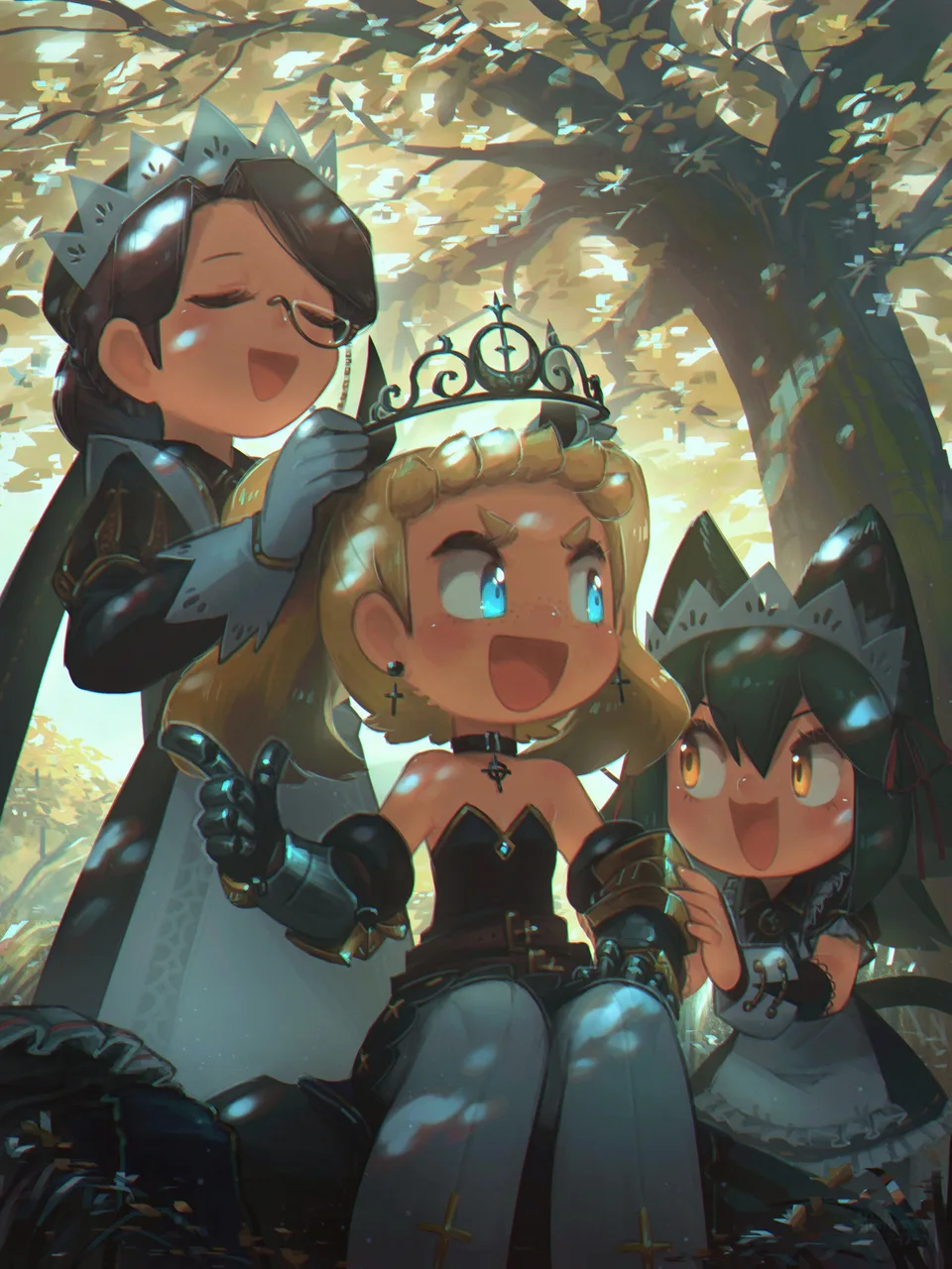 Porforever · original characters · fantasy art · women