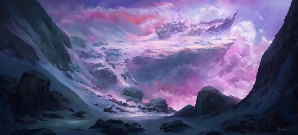 Gavin O'Donnell · ArtStation · snow · winter
