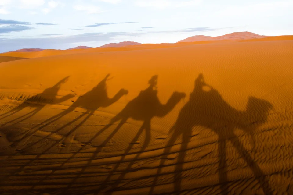 Sahara desert riders