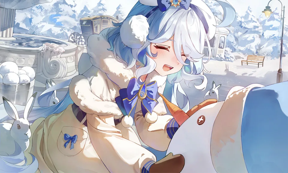 Furina (Genshin Impact) · snow · Genshin Impact · Datsha