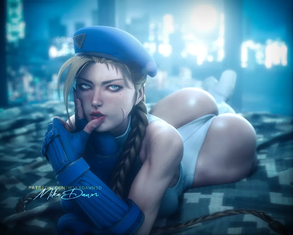 Cammy White · blonde · video game characters · CGI