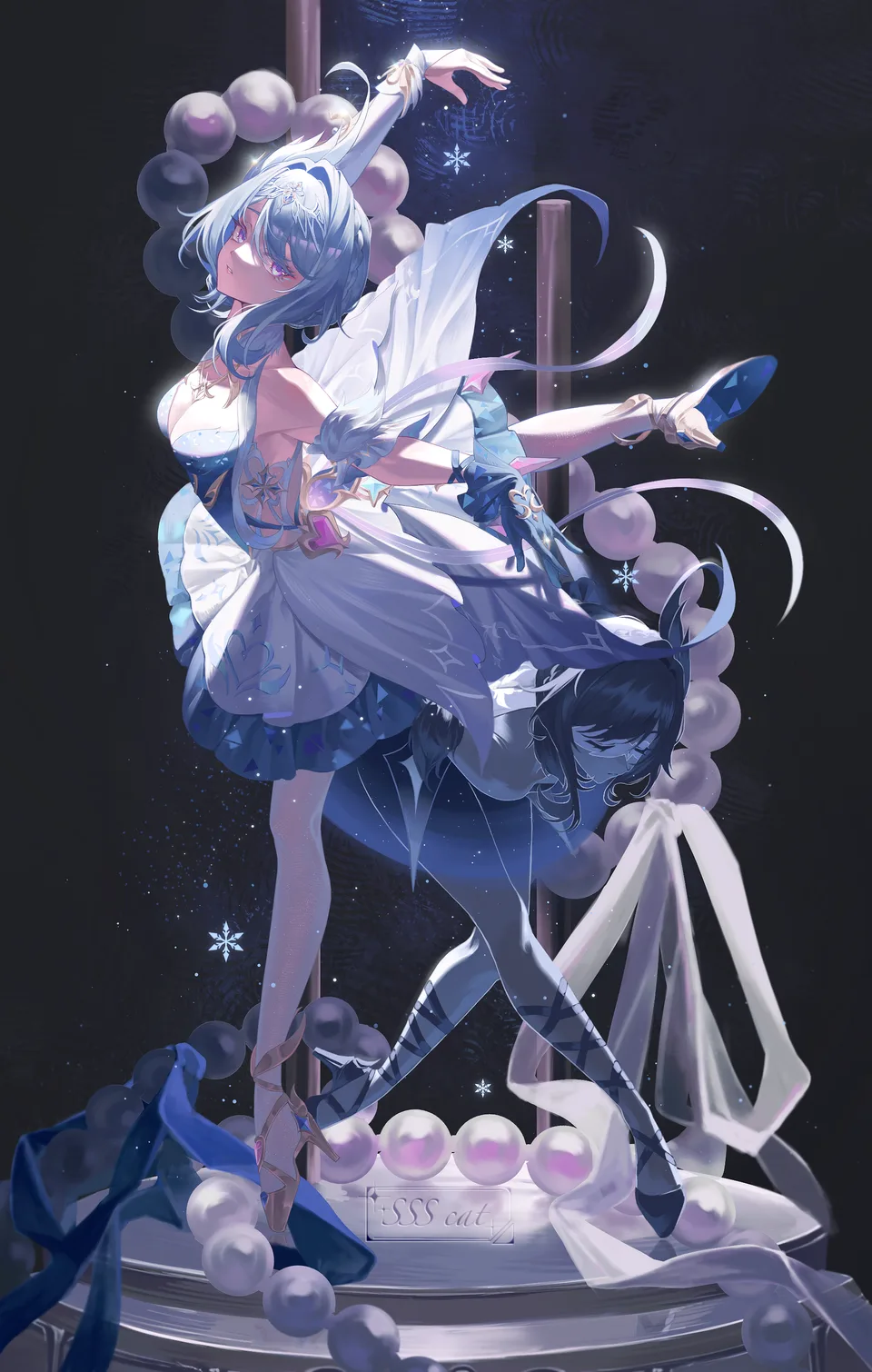 Odette (Genshin Impact) · Genshin Impact · dancing · ballerina