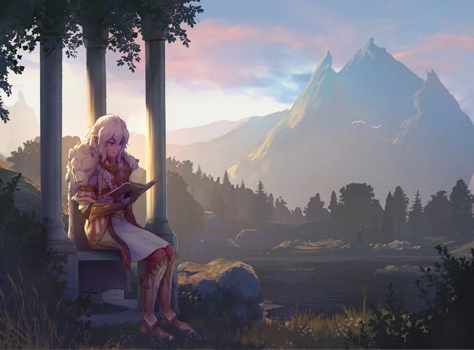 IskanderednaksI · original characters · women · sky