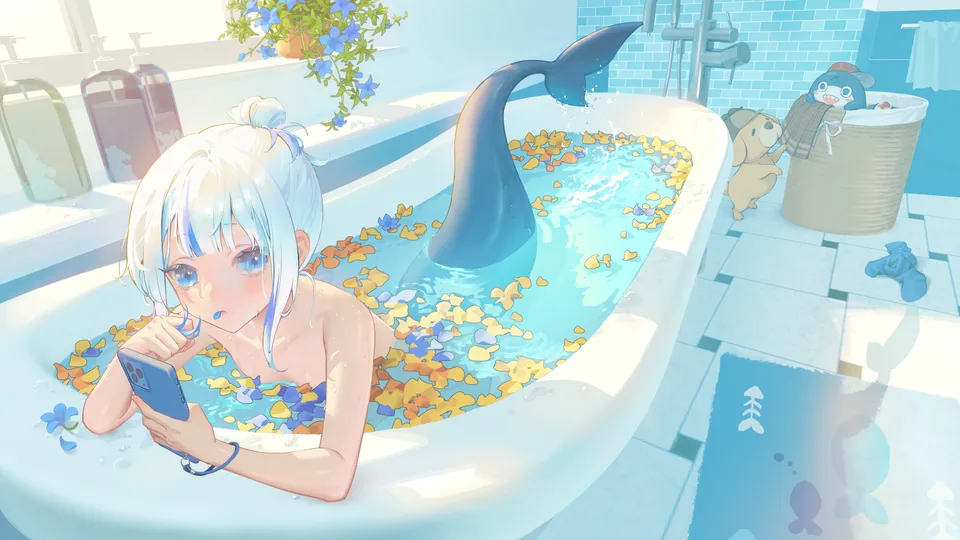 Karesuki · ArtStation · Hololive · anime girls