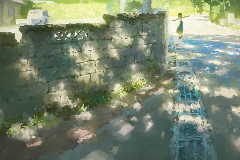fjsmu · Pixiv · anime girls · plants
