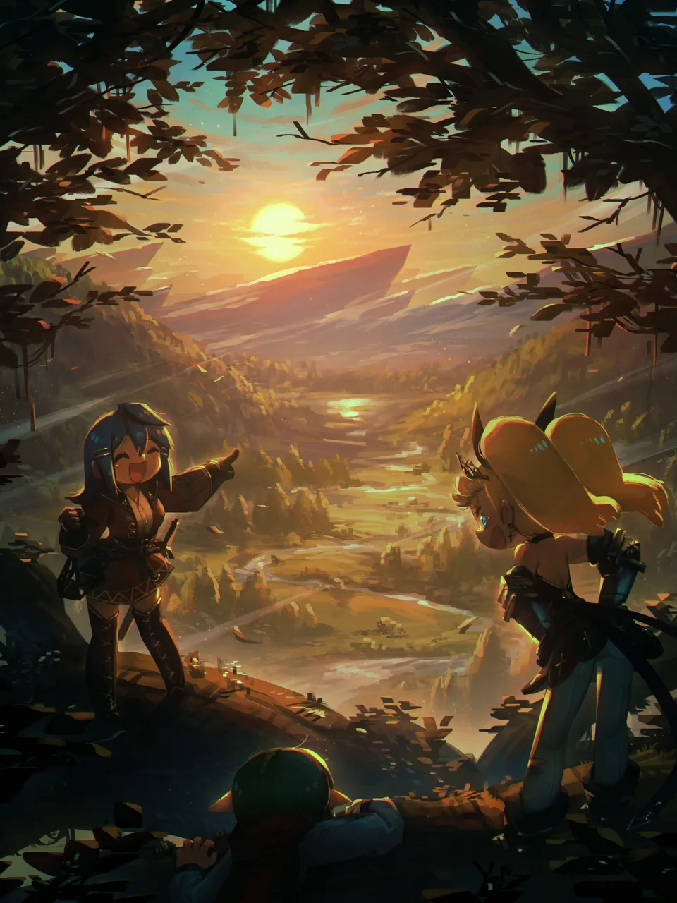 Porforever · original characters · women · blonde