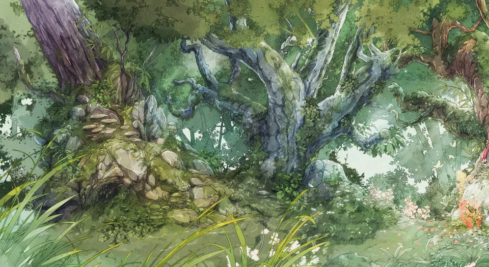 Christian Benavides · ArtStation · plants · trees