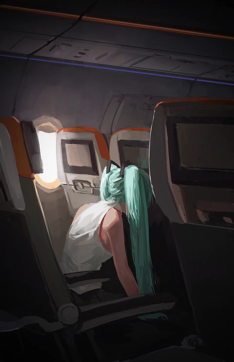 Hatsune Miku · digital art · illustration · PluviumG