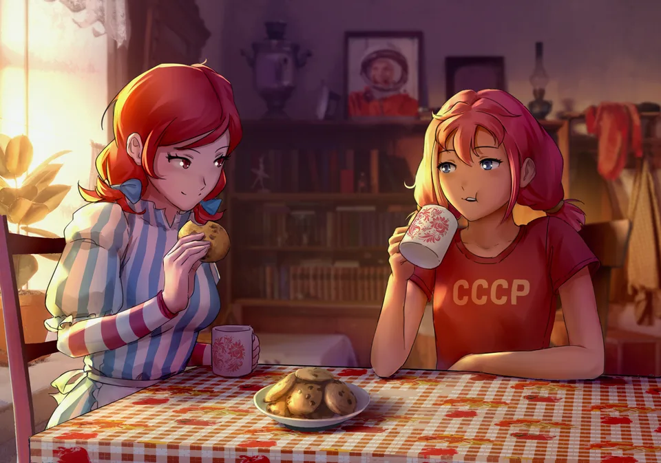 IskanderednaksI · original characters · women · redhead
