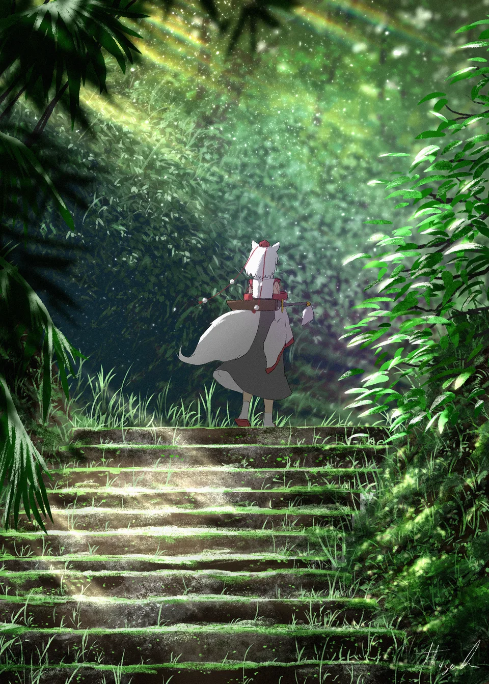 Oubachiago · Touhou · plants · Inubashiri Momiji