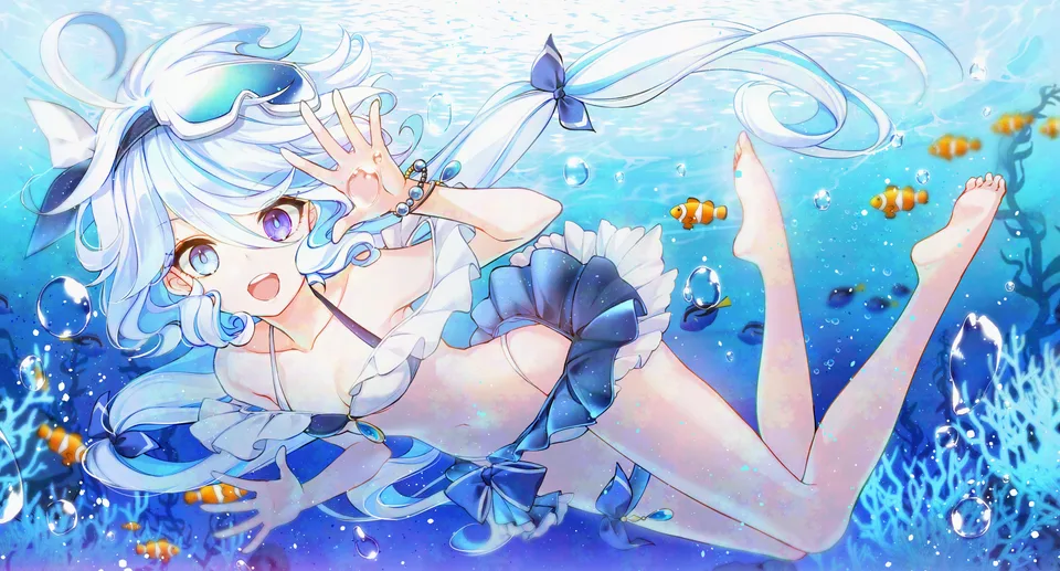Furina (Genshin Impact) · Genshin Impact · armpits · JUNAnim