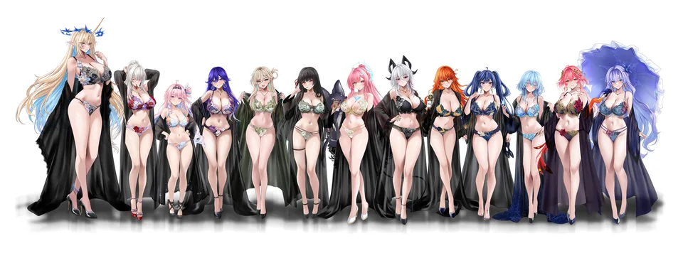 Iuno (Wuthering Waves) · Zani (Wuthering Waves) · Lynae (Wuthering Waves) · Hiyuki (Wuthering Waves)