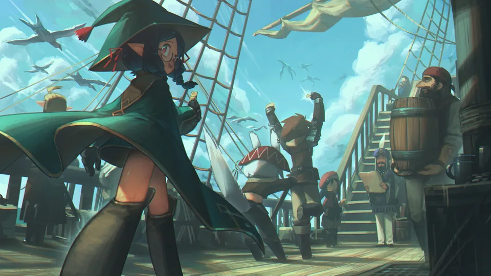 Porforever · original characters · fantasy art · women