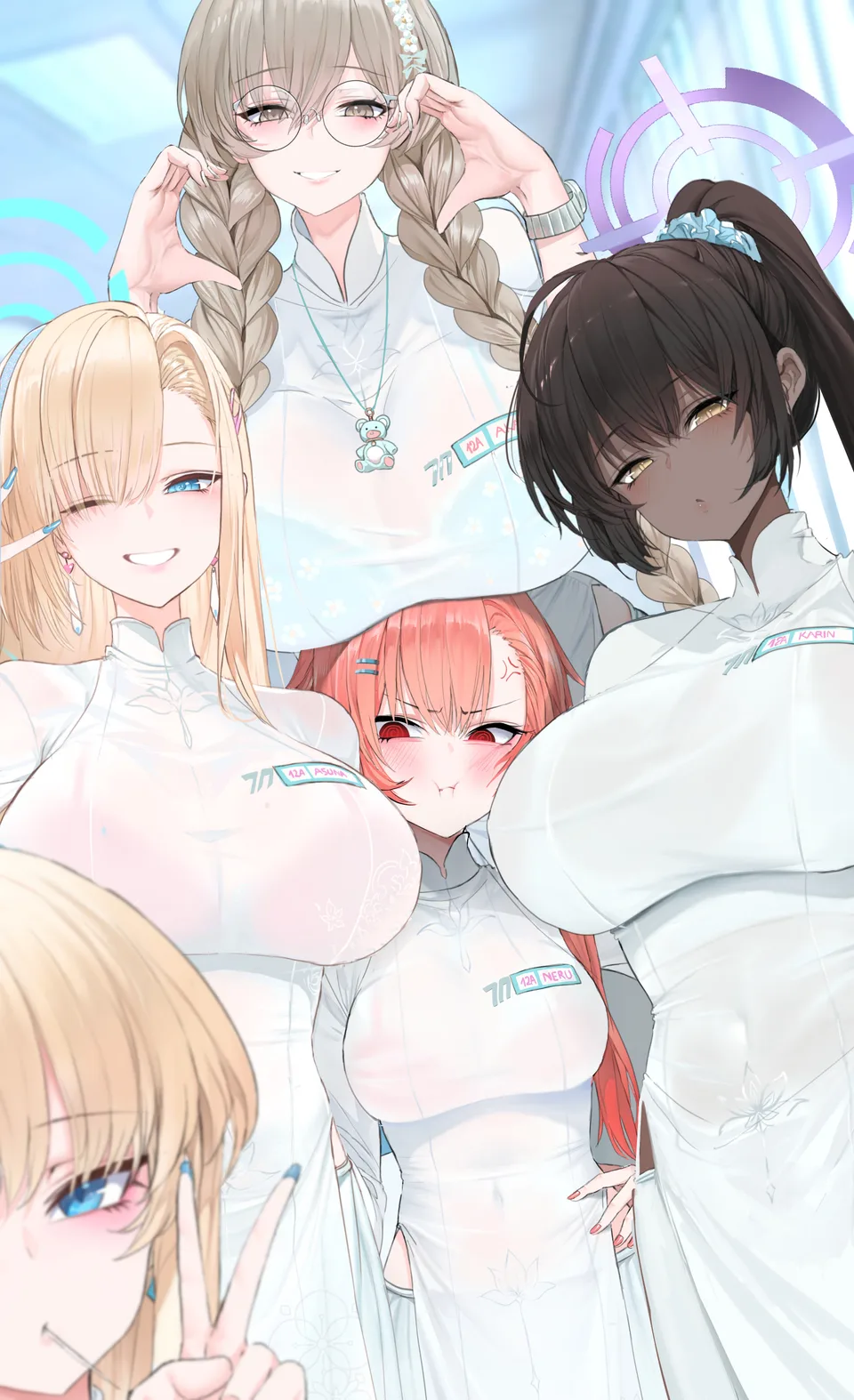 anime girls · anime · Dishwasher1910 · Blue Archive