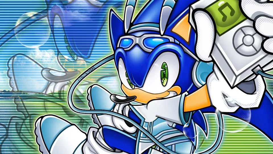 BLNKN01Z · Sonic (series) · SEGA · futurism