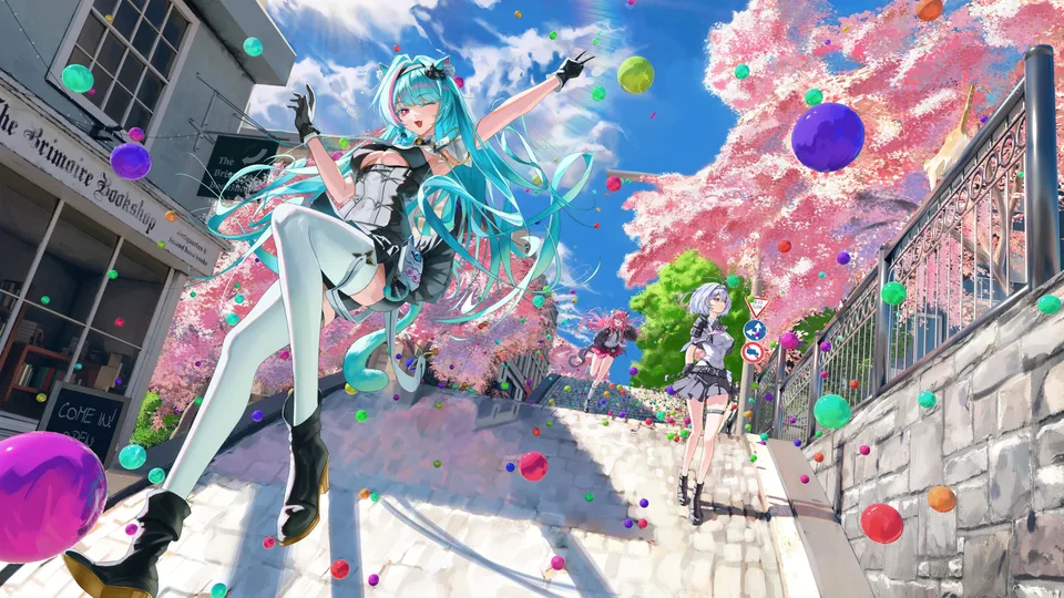Neverness To Everness · Female Esper Zero (Neverness to Everness) · Mint (Neverness to Everness) · animal ears