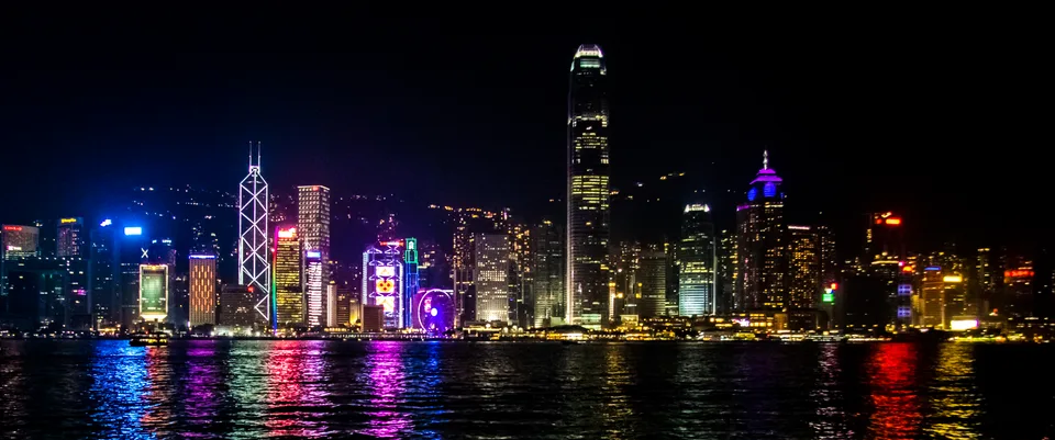 Hong Kong 'Central' as seen from Kowloon