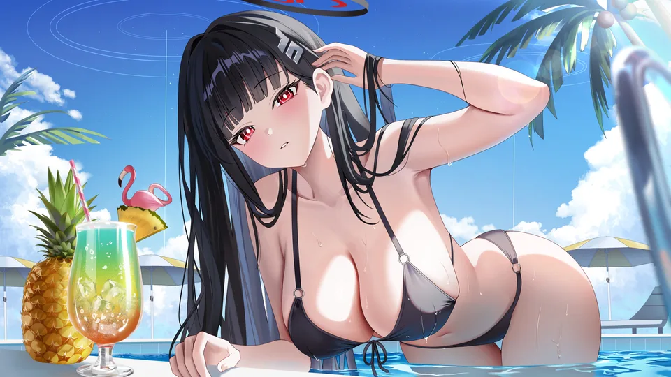 anime girls · anime · SSONG2 · Blue Archive