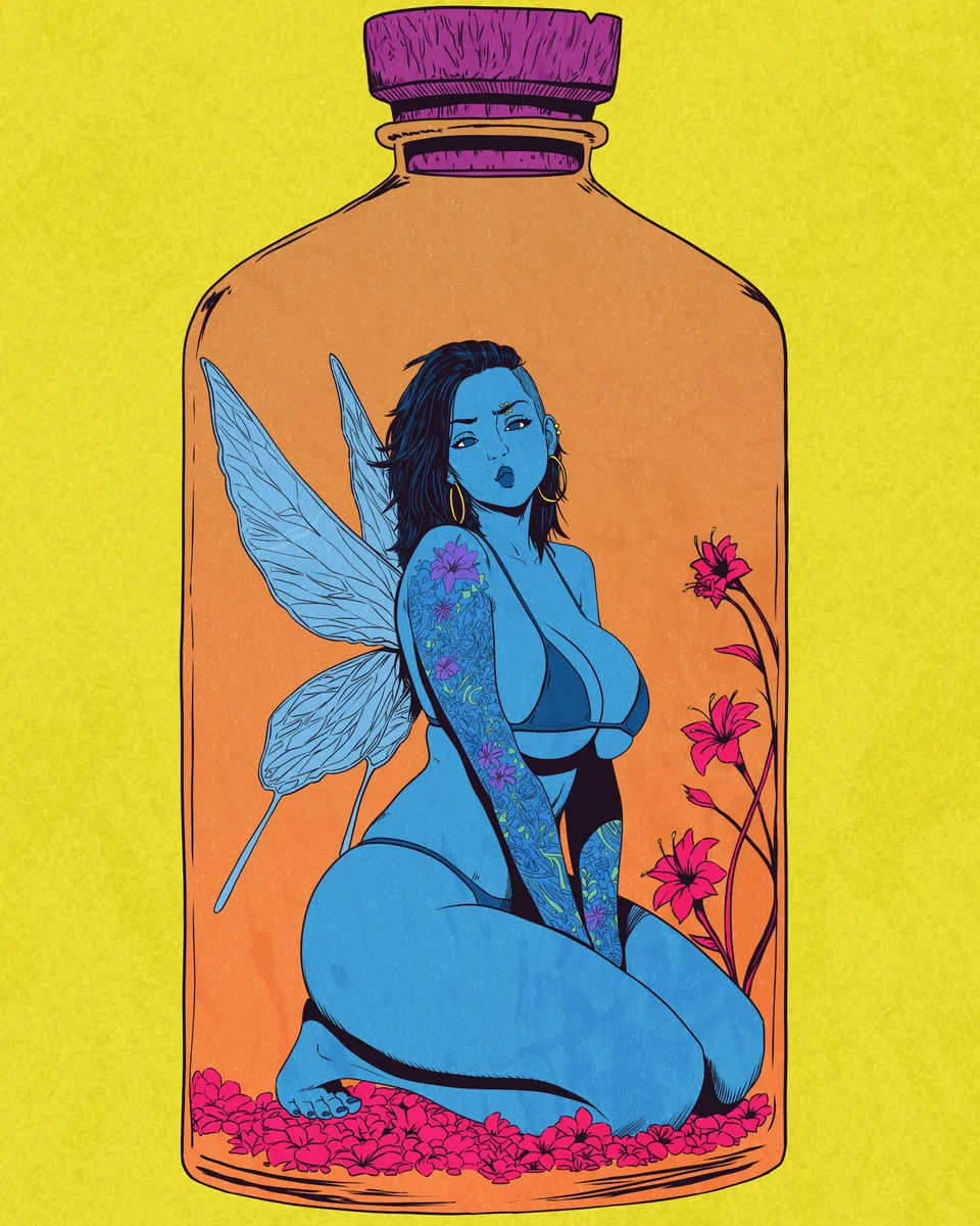 BrutalxBasics · digital art · erotic art  · fantasy art