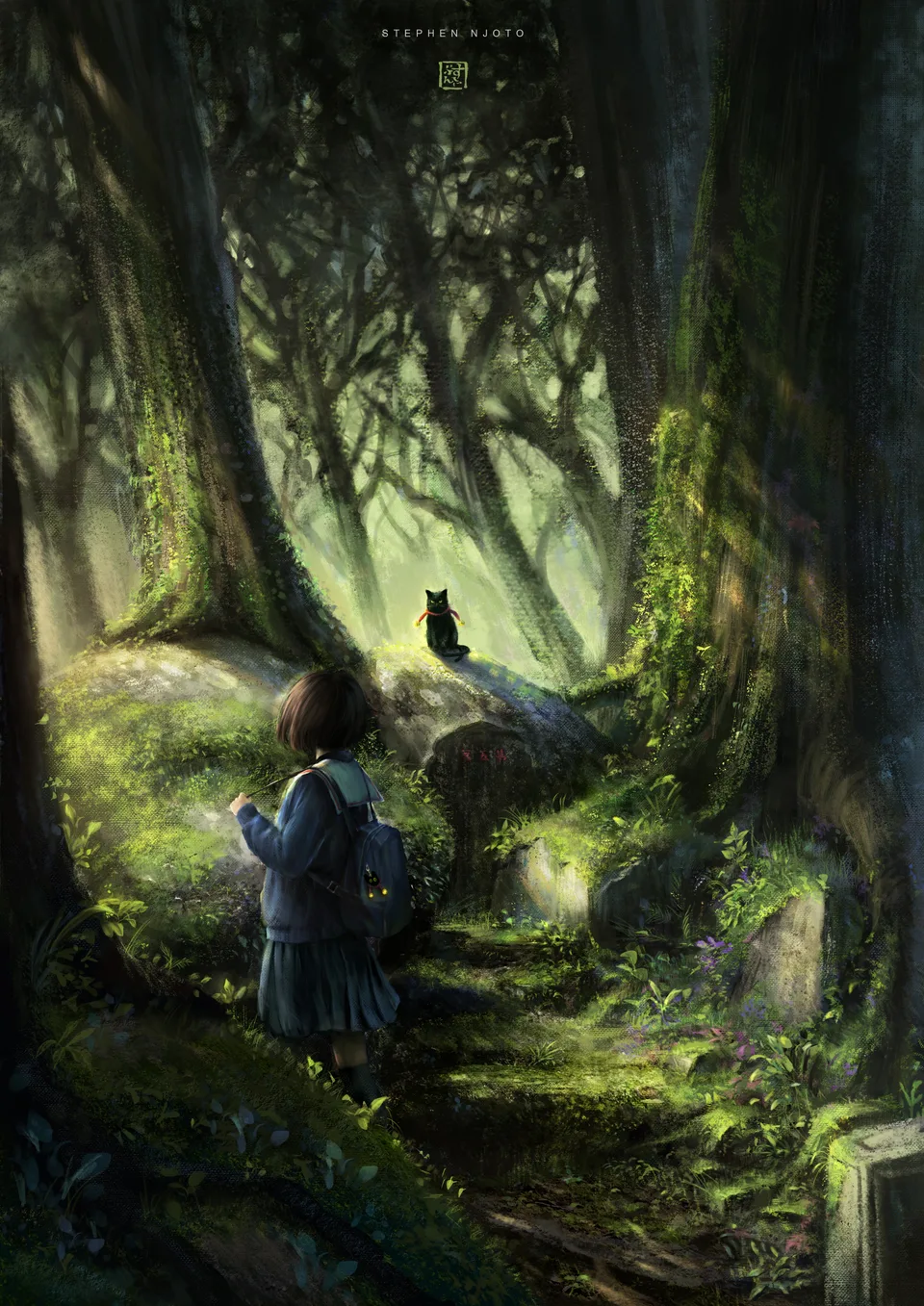 Stephen Njoto · plants · trees · forest