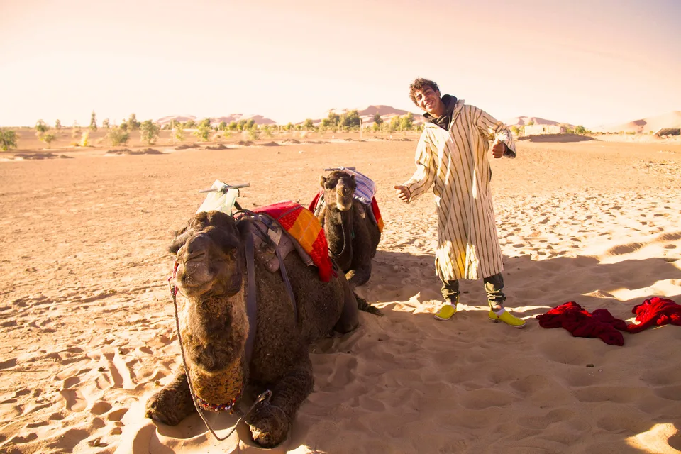 Erg Chebbi, Sahara Desert, Morocco, 摩洛哥
