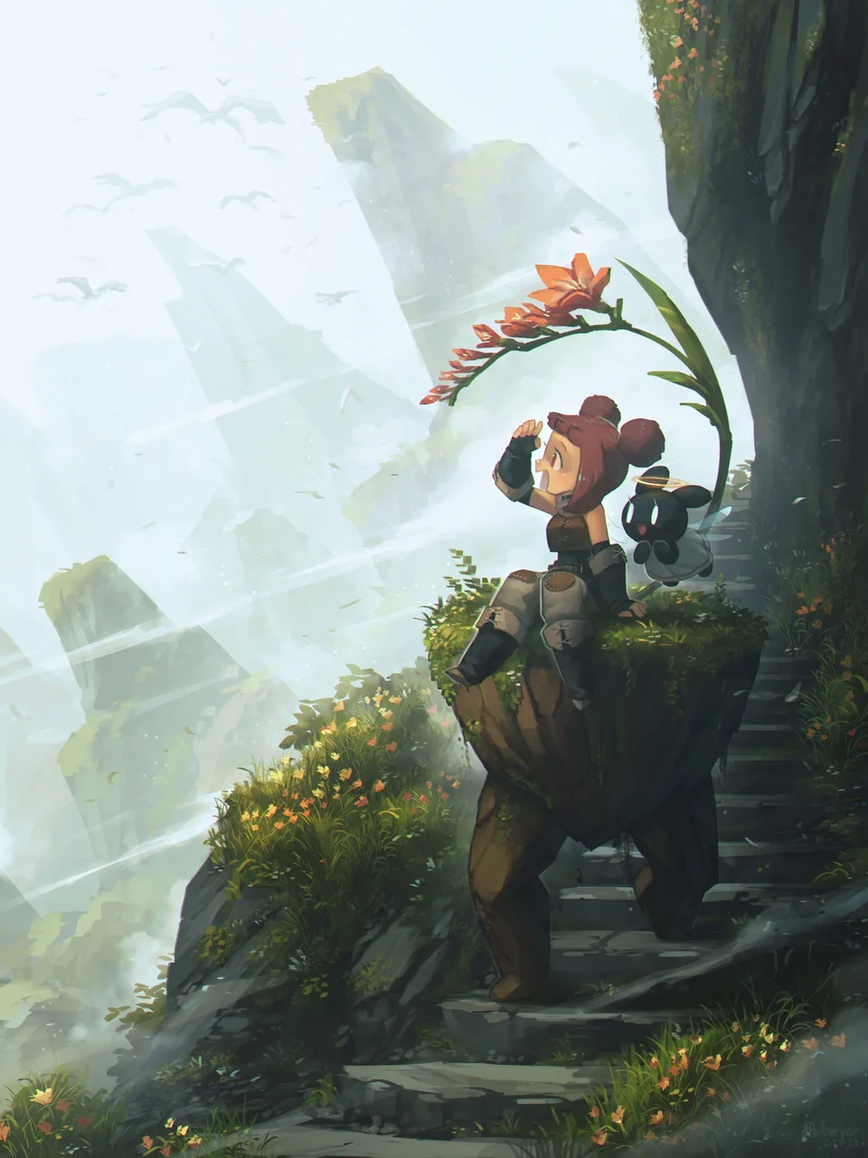 Porforever · original characters · fantasy art · women
