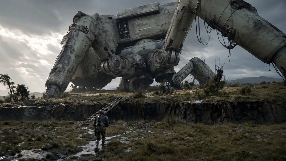 Fan Gao · mechs · digital art · concept art