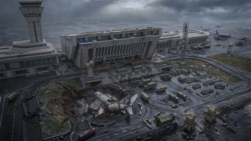 Fai Chow · airport · architectural concept · military base