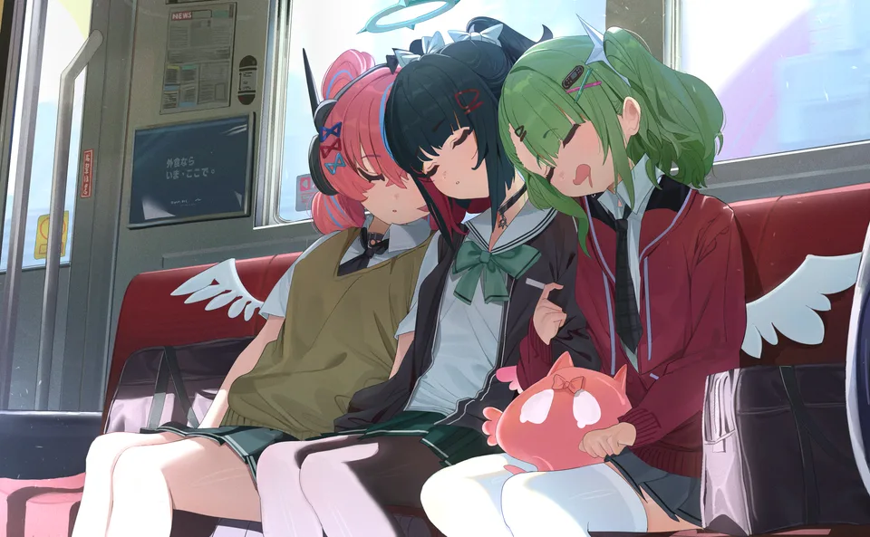 Zenless Zone Zero · Aria (Zenless Zone Zero) · Nangong Yu (Zenless Zone Zero) · Sunna (Zenless Zone Zero)