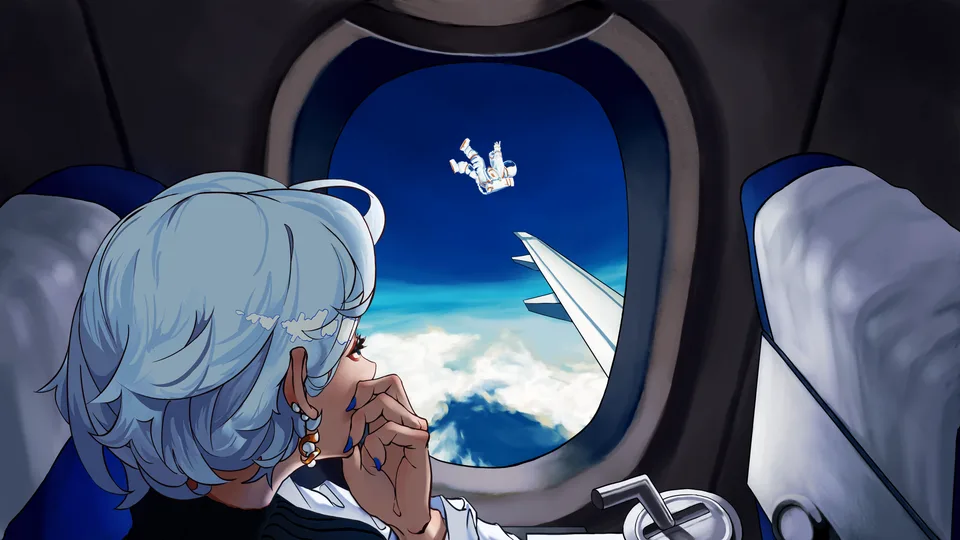 anime girls · astronaut · vehicle interiors · Pixiv