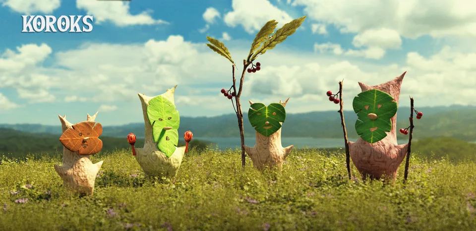 Oliver Guiney · ArtStation · The Legend of Zelda: Breath of the Wild · Korok