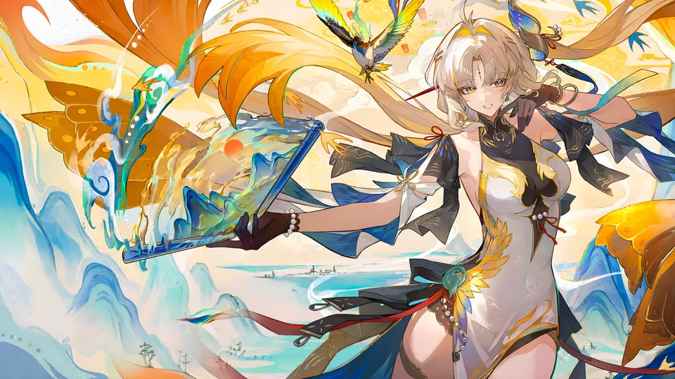 Wuthering Waves · Suisui (Wuthering Waves) · video game girls · long hair