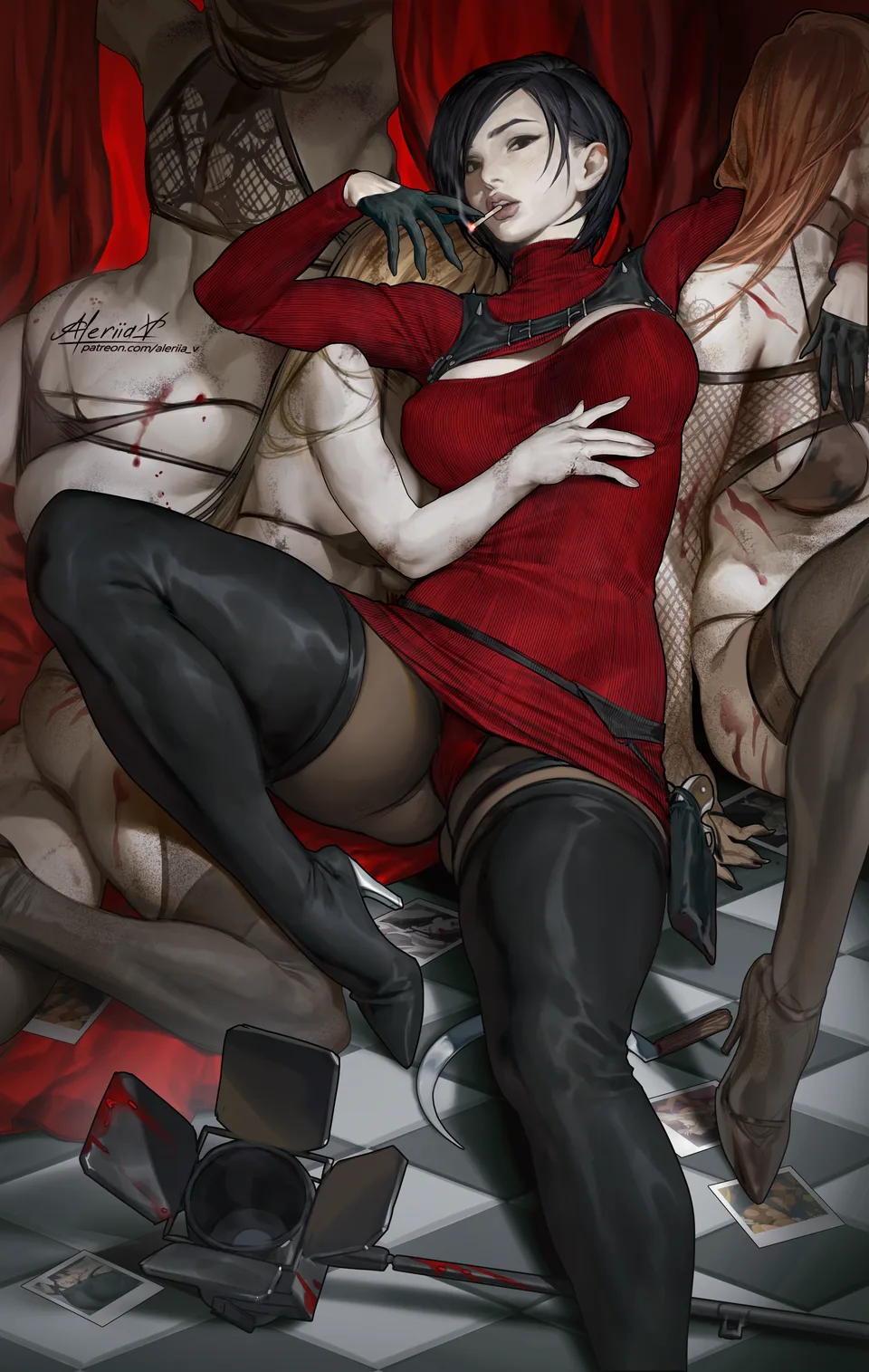 Ada Wong · video games · Resident Evil · 2D