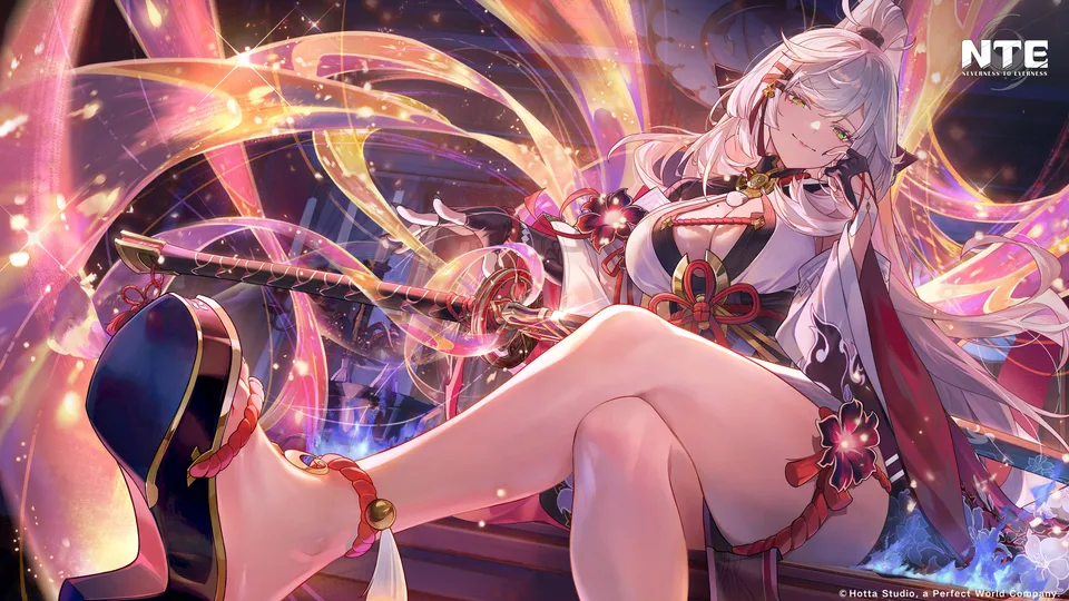 Neverness To Everness · video game girls · sitting · Zankou (Neverness to Everness)