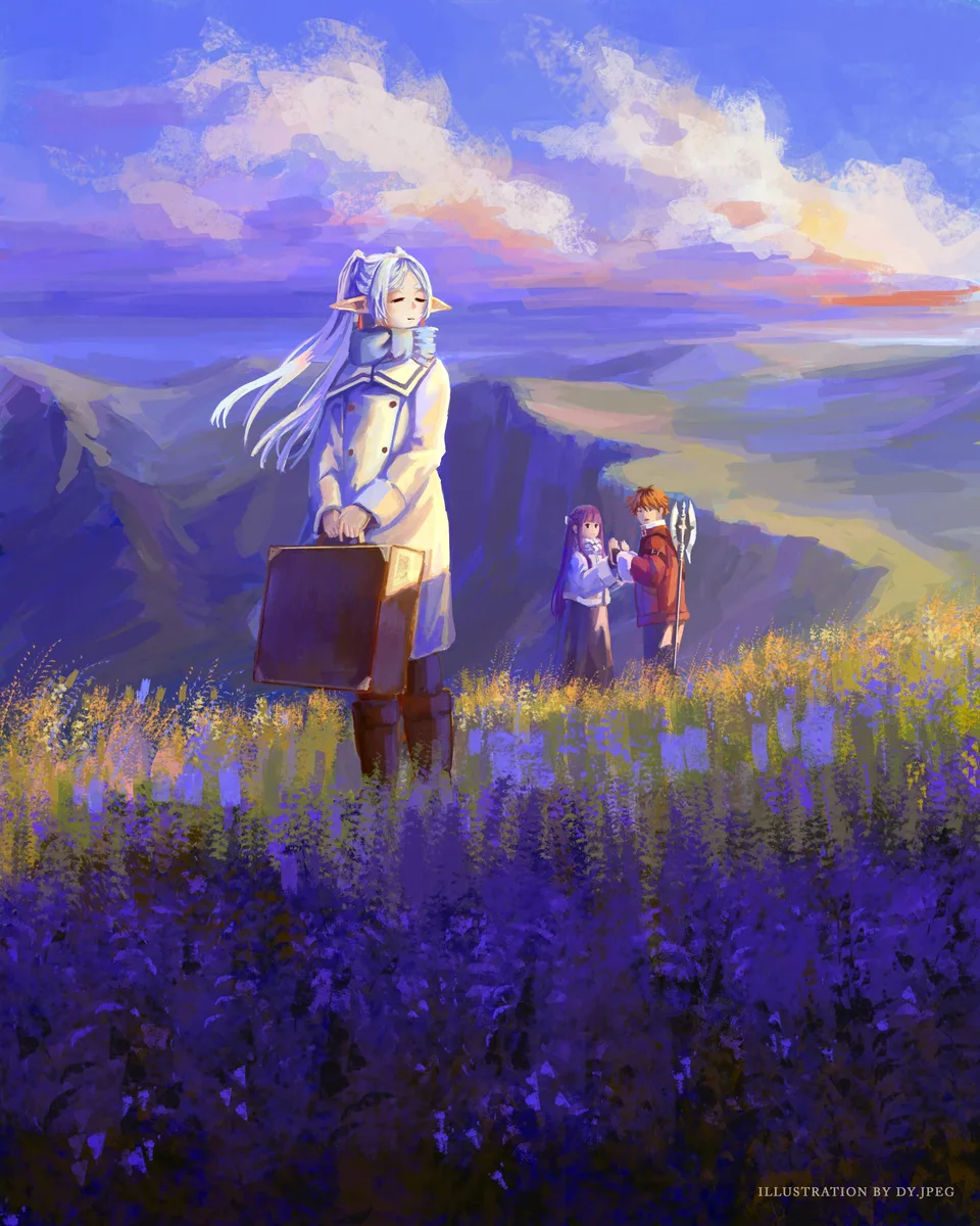 Dy.JPEG · Sousou No Frieren · Frieren · Stark (Sousou no Frieren)