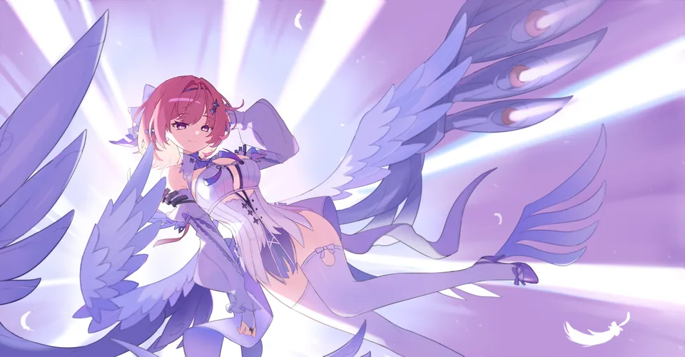 Zenless Zone Zero · Remielle Dan (Zenless Zone Zero) · Miyako_Draw · feathers