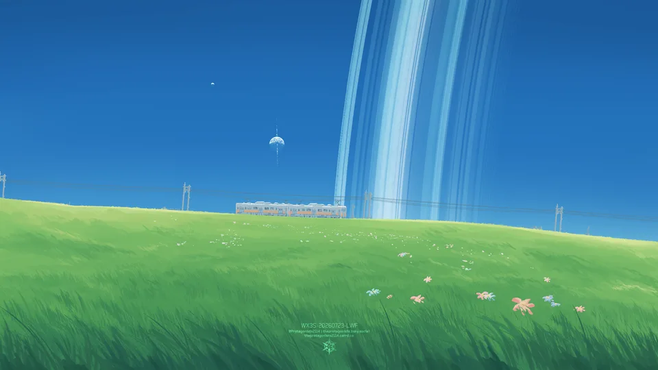 TheProtagonists · sky · plants · flowers