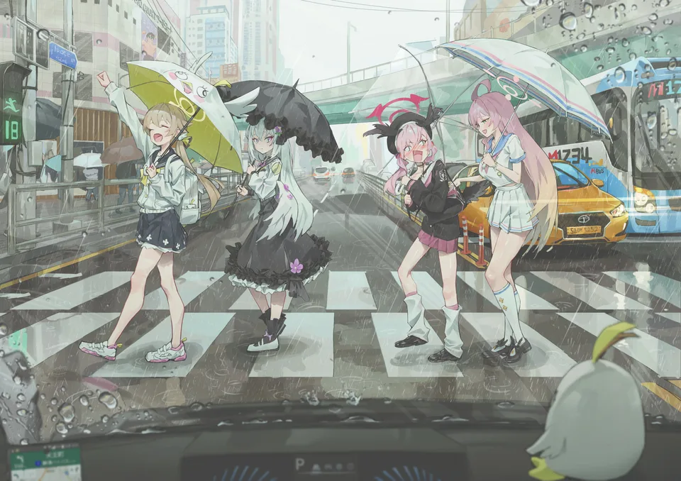 M1Z · Blue Archive · Ajitani Hifumi · Shirasu Azusa