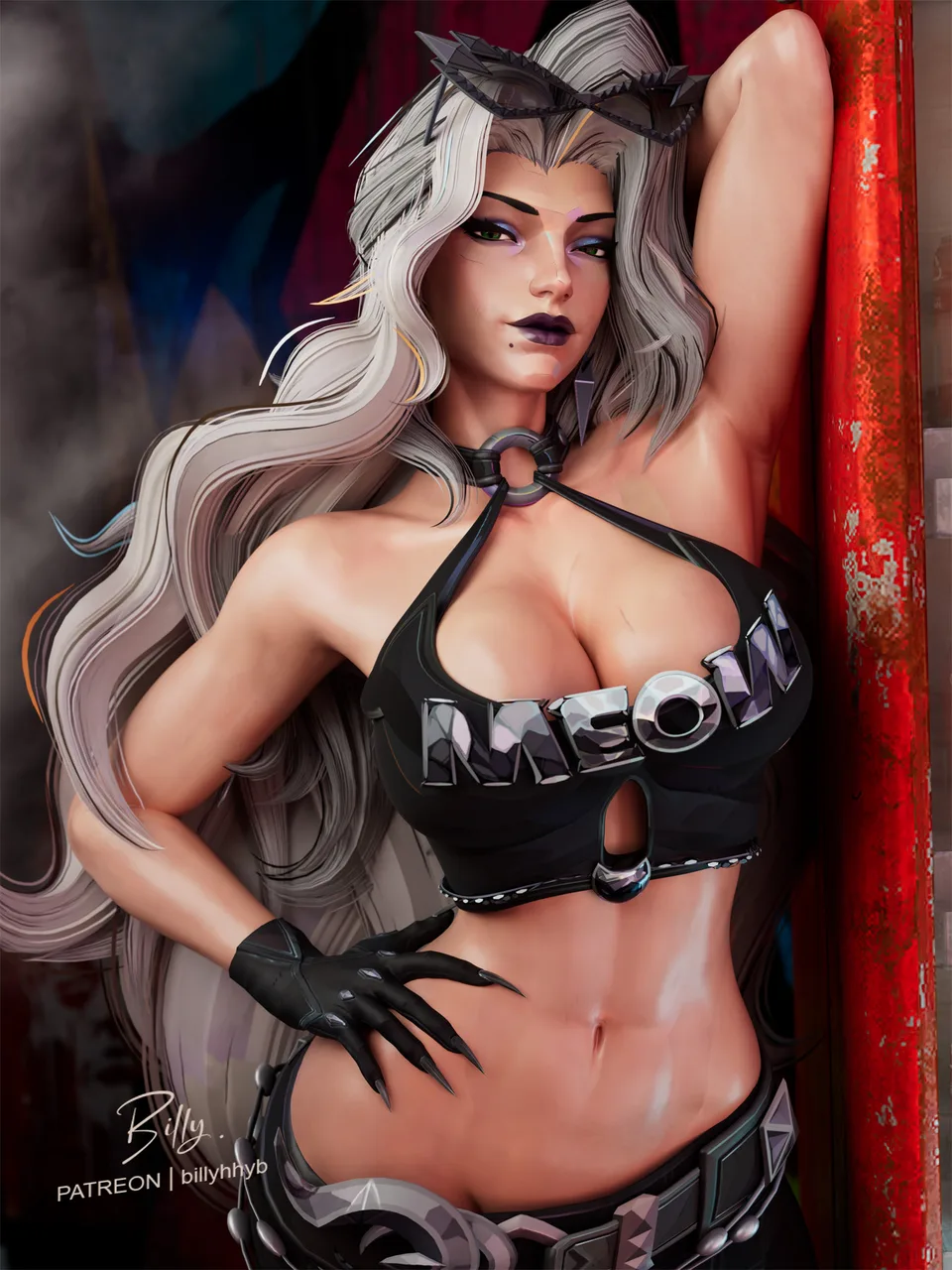 women · Marvel Rivals · Black Cat (Marvel) · long hair