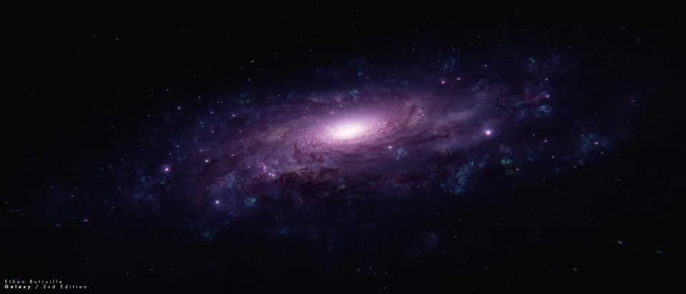 ArtStation · spacescapes · galaxy · space