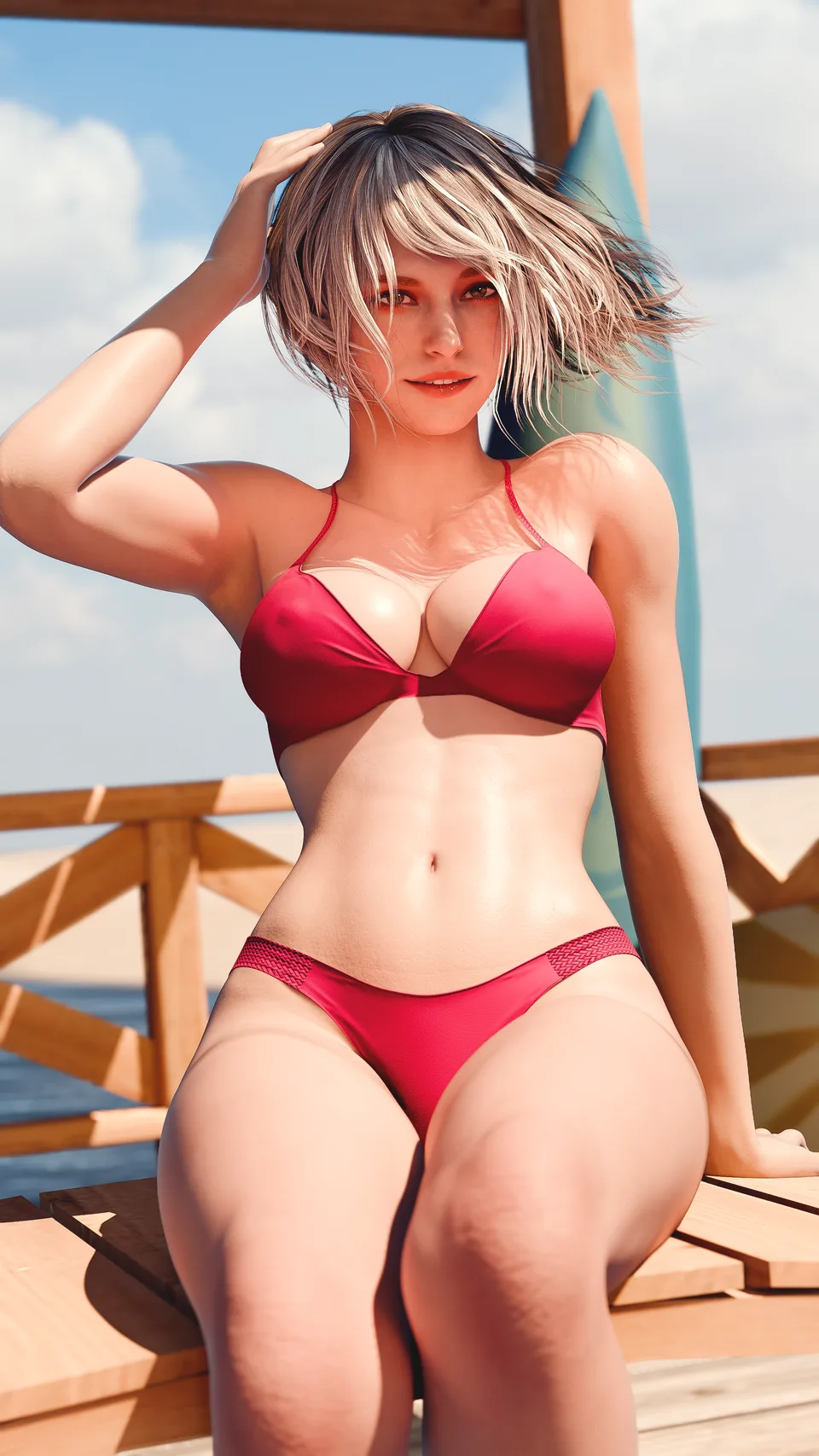 Ashley Graham (Resident Evil) · Resident Evil 4 Remake · video game characters · CGI