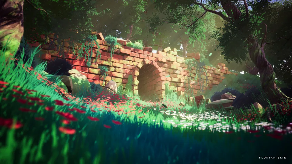 3dsmax · video game art · concept art · environment
