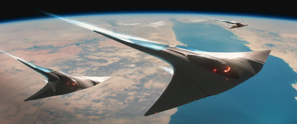 Paolo Cagol · spacescapes · spaceship · space travel
