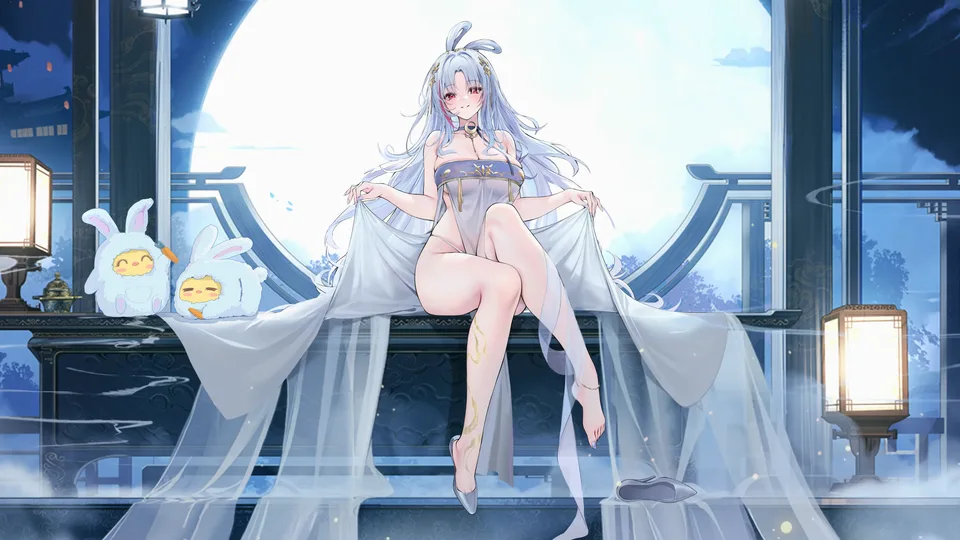 Azur Lane · video game girls · thighs · whole body