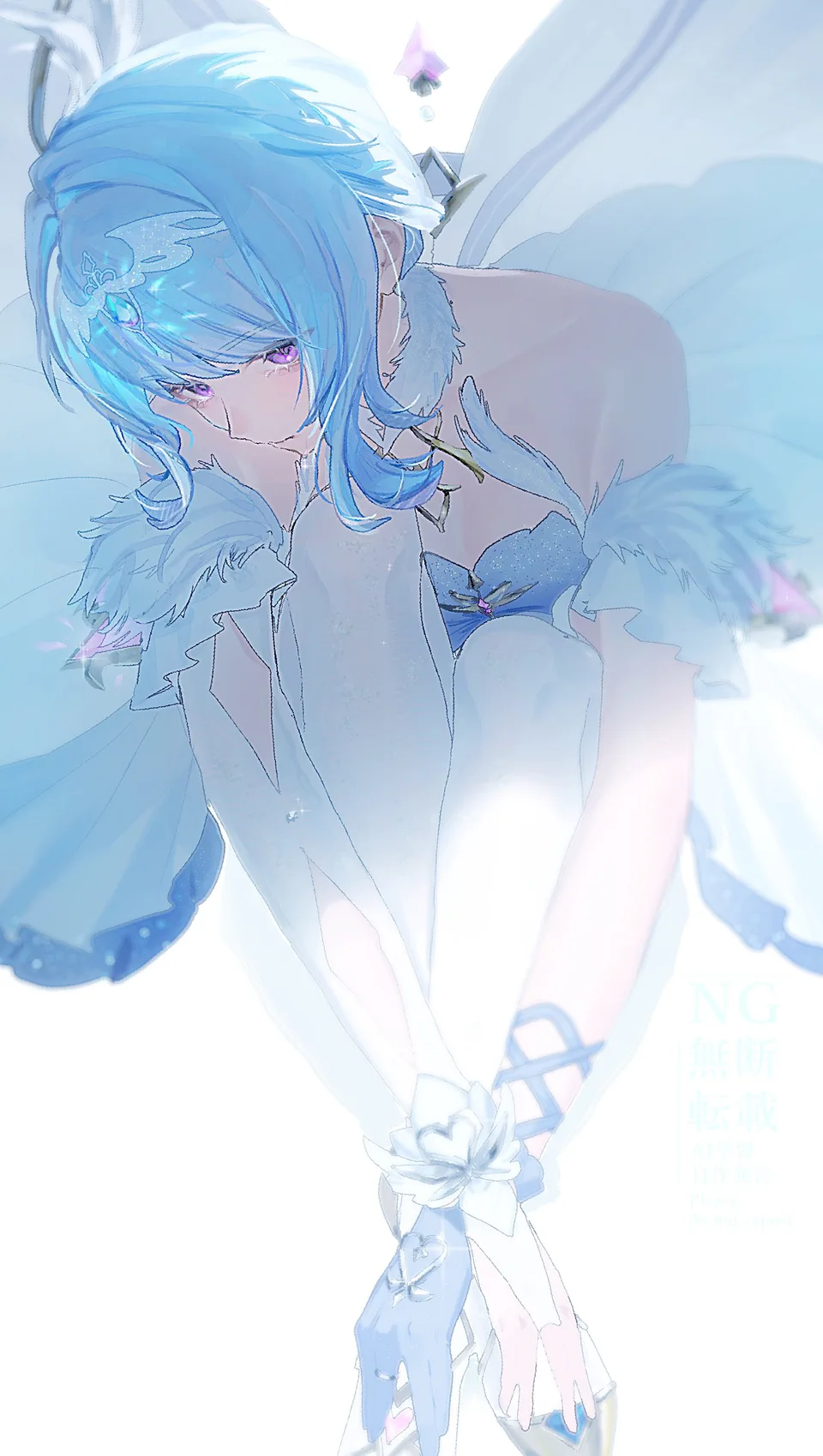 Odette (Genshin Impact) · Genshin Impact · short hair · yonakiuguisu1